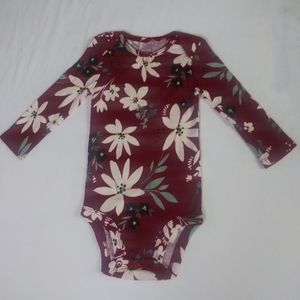 Carter's long sleeve onsie